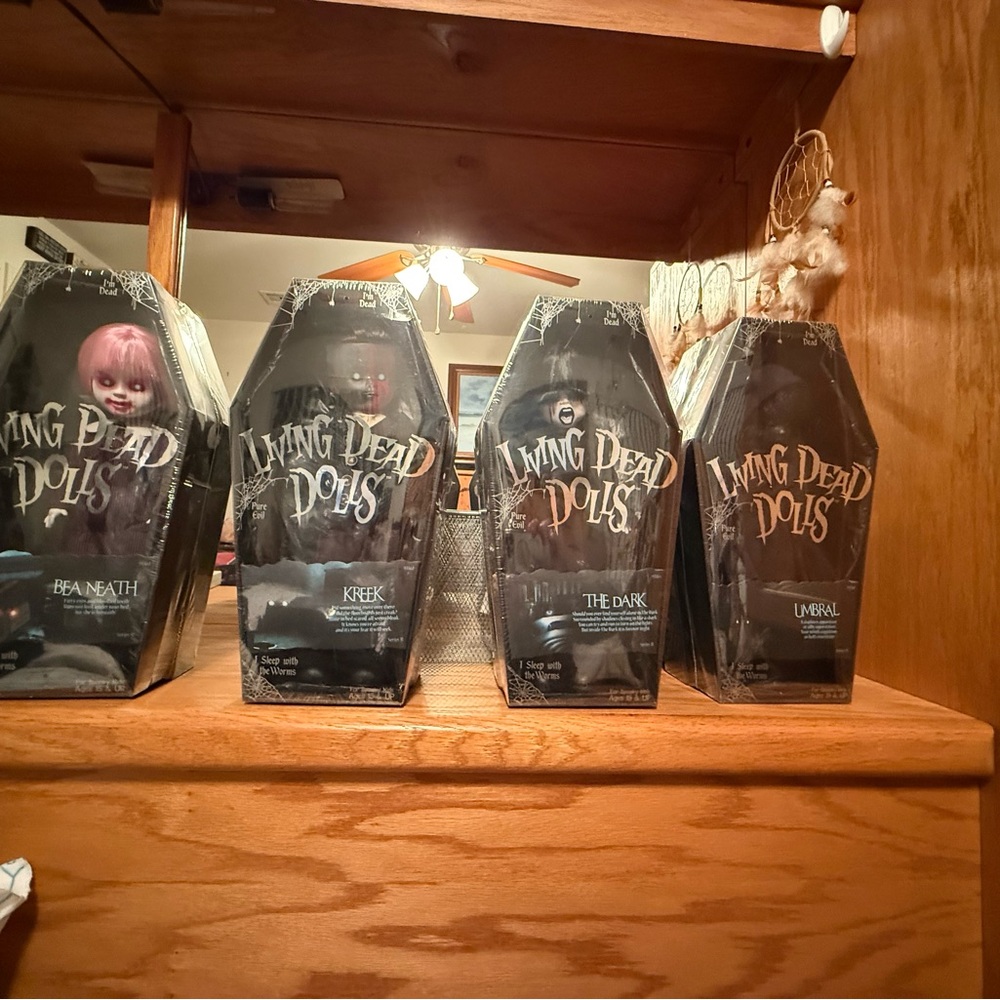 Living Dead Dolls Collection bea neath, kreek, the dark, umbral